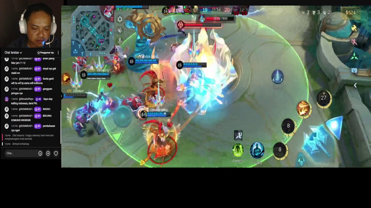 LIVE GAME MLBB = Tetap Yakin