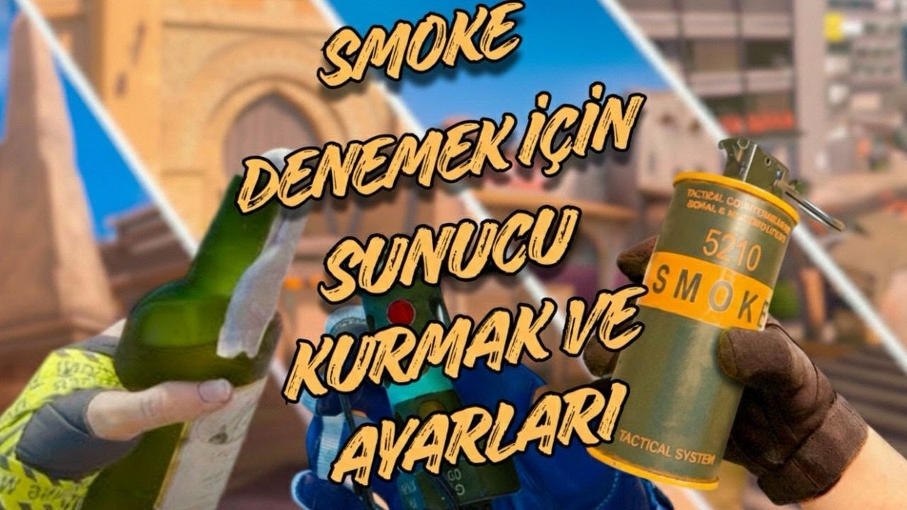 SMOKE DENEMEK İ&Ccedil;İN SUNUCU KURMAK VE AYARLARI