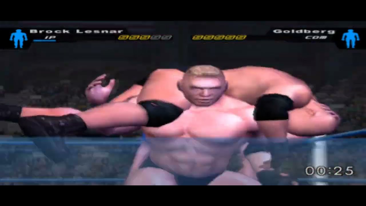 Brock Lesnar DESTROYS Goldberg 🔥Beast Mode On | WWE SmackDown HCTP Gameplay |