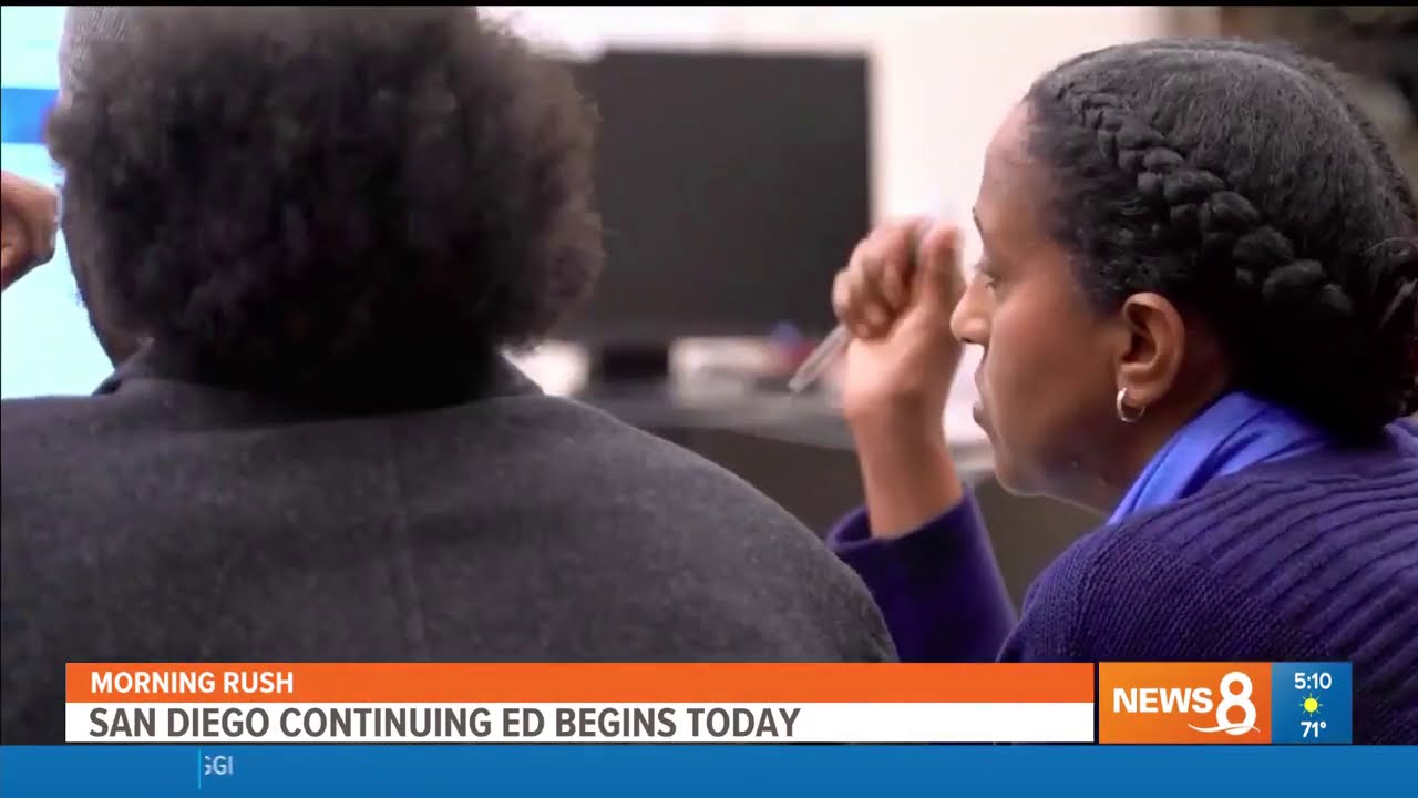 KFMB-SD: San Diego Continuing Education Begins Today