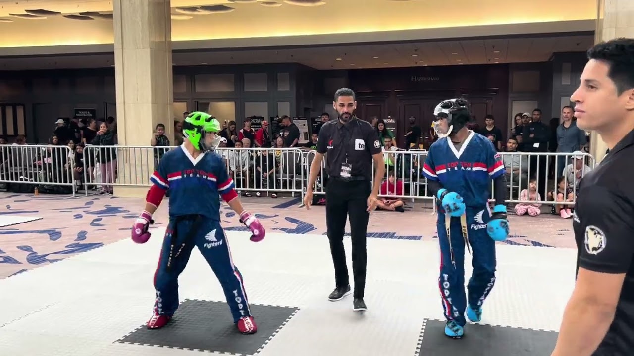 Luis Rivera vs Ibrahim Abdul Qadir 15-17 Boys Open Weight Sparring - Battle of Atlanta 2025