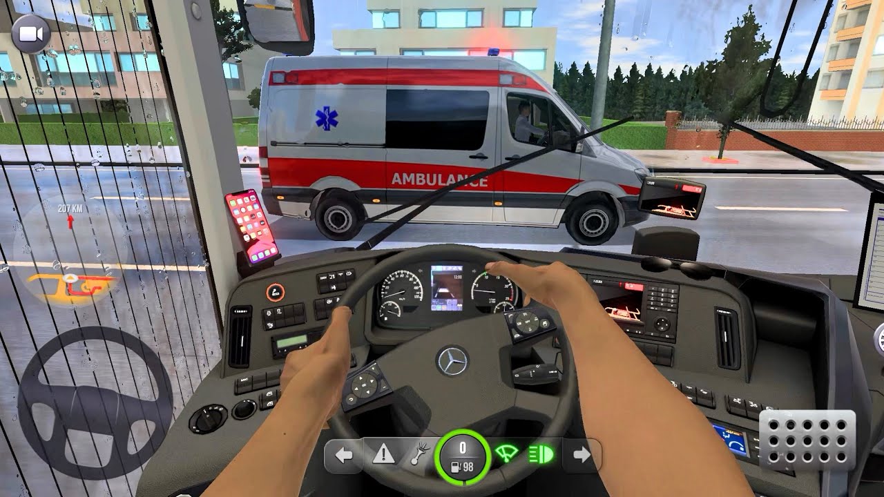 Mercedes-Benz Bus Gameplay - Driving Pokhara to Birgunj | Bus Simulator Ultimate - Bus Games