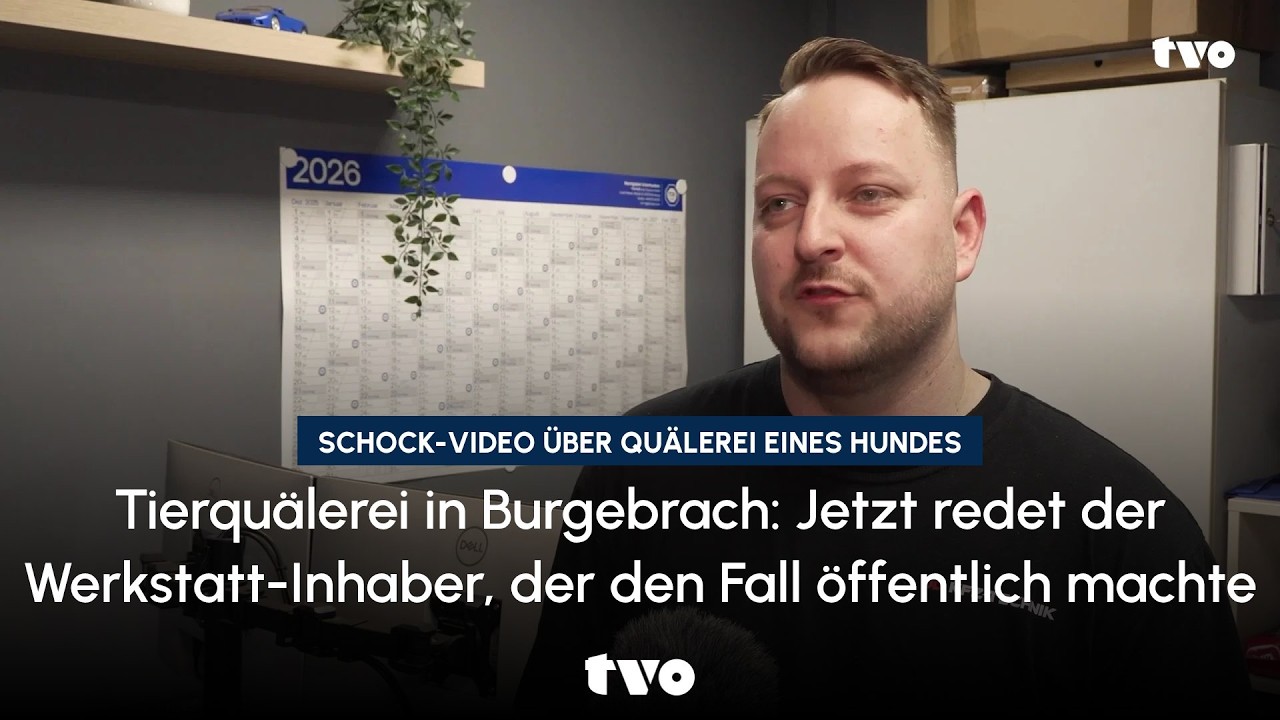 Tierquälerei in Burgebrach: Jetzt redet der Werkstatt-Inhaber, der den Fall öffentlich machte