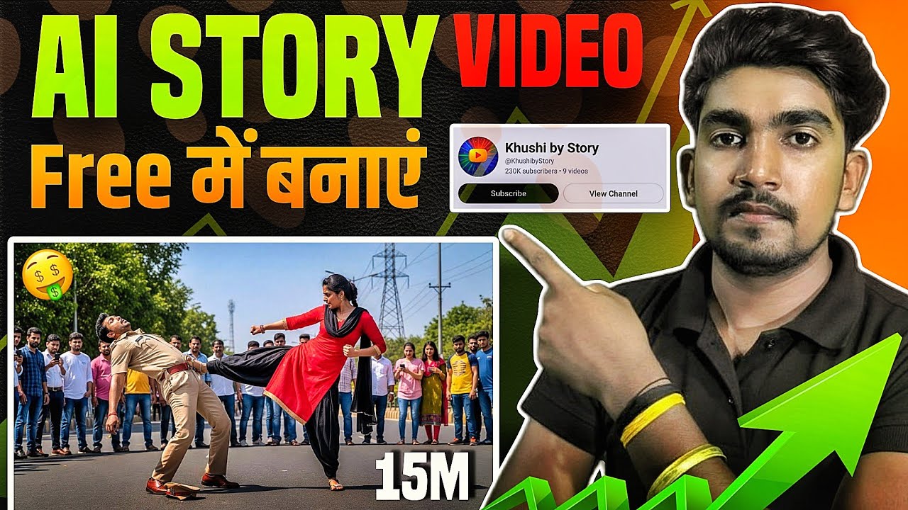 AI se story video kaise bnaye Free me | ai se kahani ka video kaise banaen