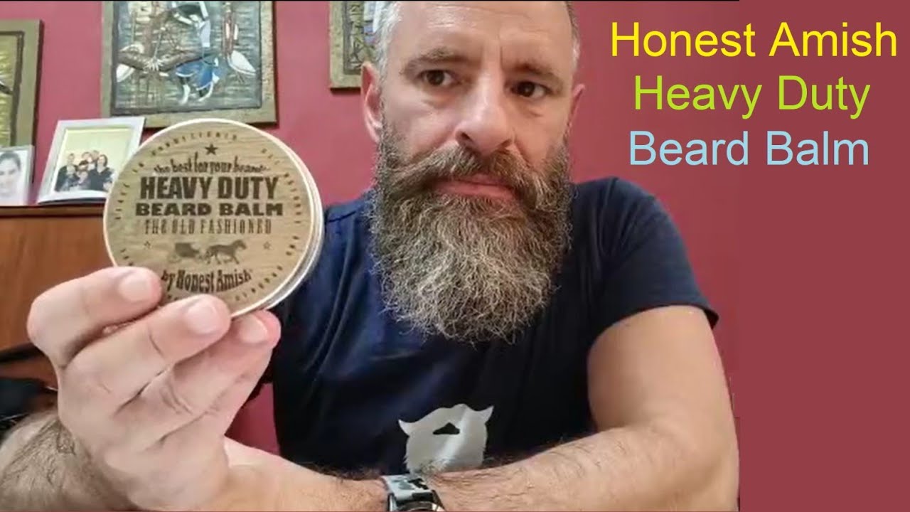 Honest Amish Heavy Duty Beard Balm Review