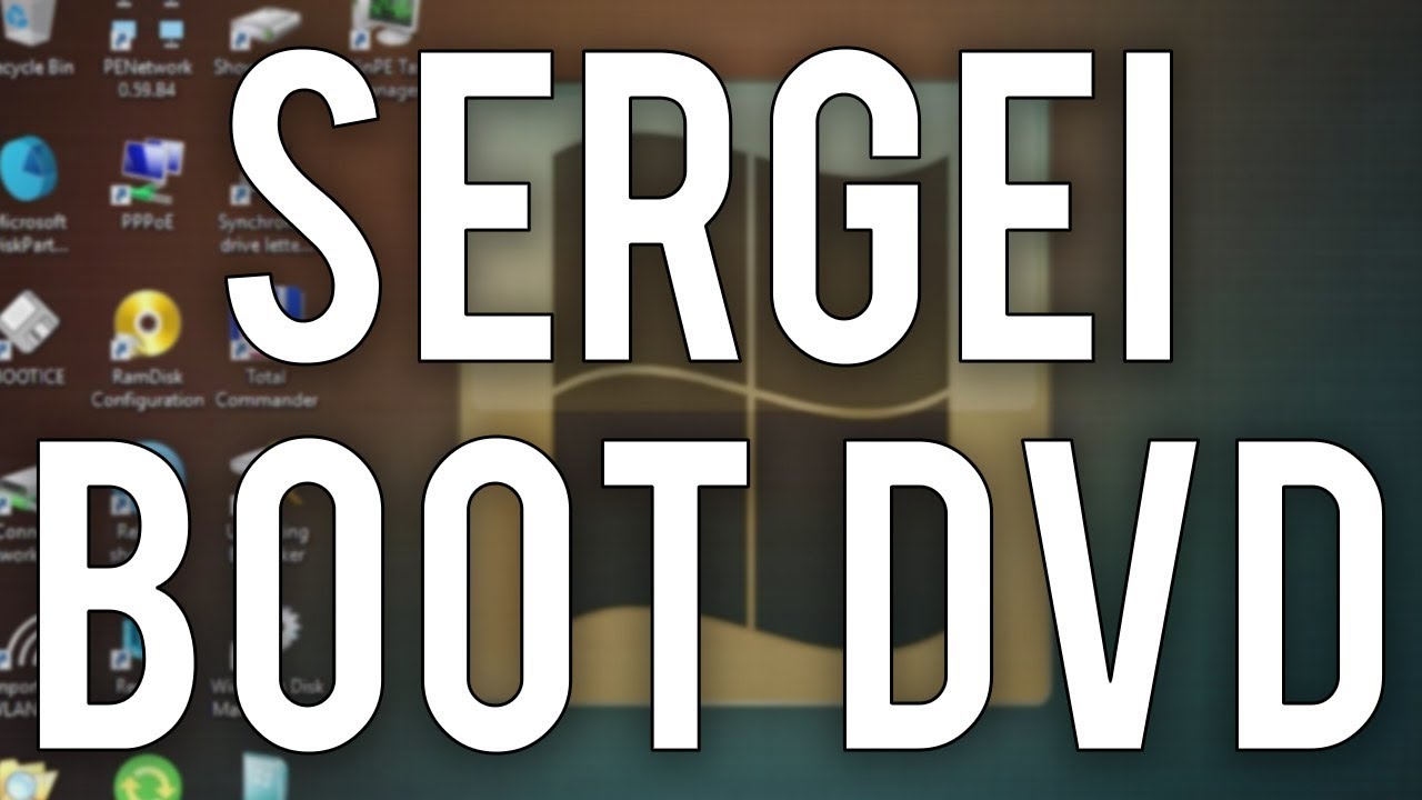 Sergei Strelec Windows 8 & 10 Recovery DVD - Overview & Demo
