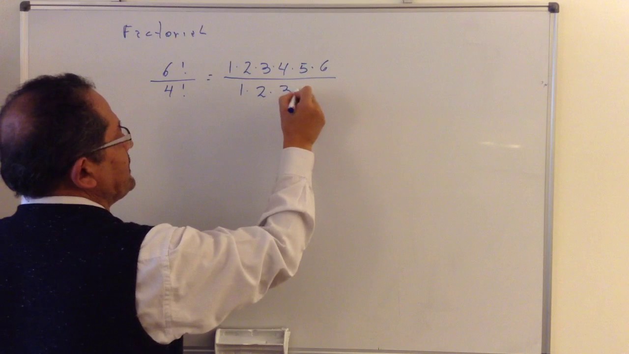 Factorial definici&oacute;n propiedades y ejemplos