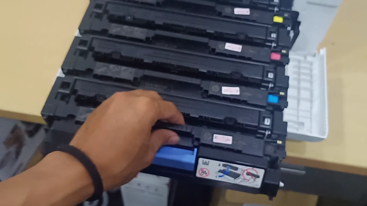 UNBOXING HP LASERJET PRO COLOR M255NW