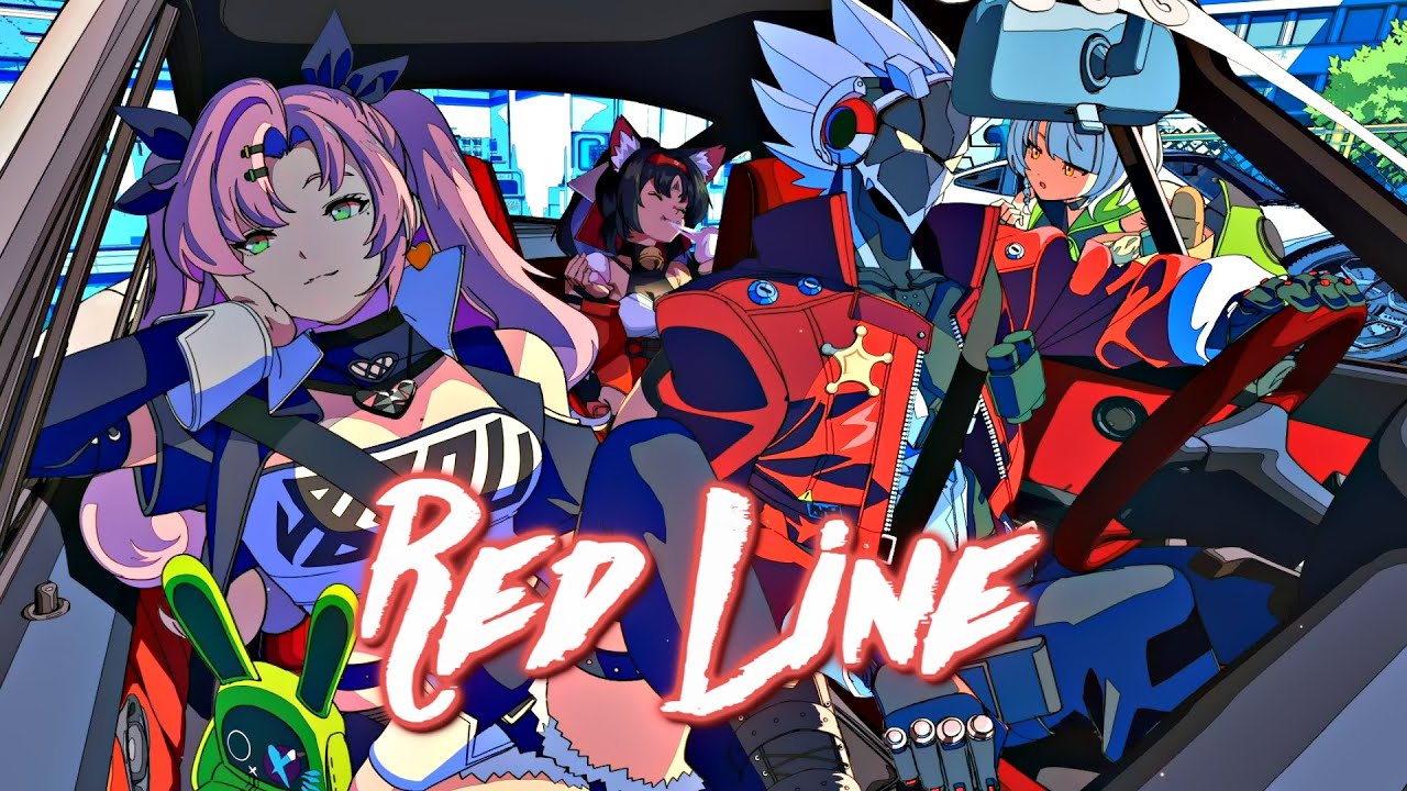 ♪Nightcore♪ → Red Line (Anna Yvette) (Lyrics)