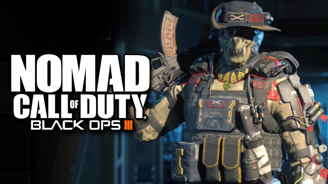 Black Ops 3 - All Nomad Outfits Showcase w/ Remy