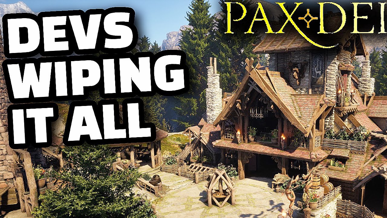 Pax Dei is WIPING Everyones' Base. This Update KILLS THE GAME. (It's already dead though!)