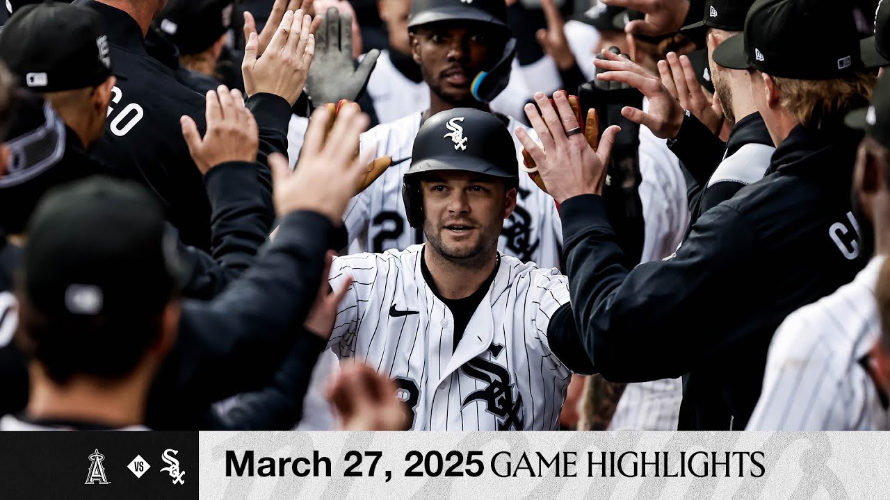 HIGHLIGHTS: White Sox WIN BIG on Opening Day (3.27.25)