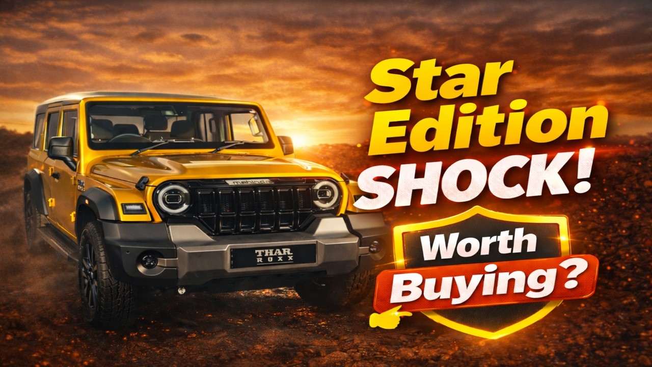 Mahindra Thar Roxx Star Edition 🔥 Best Value Variant? Full Walkaround & Price Explained!