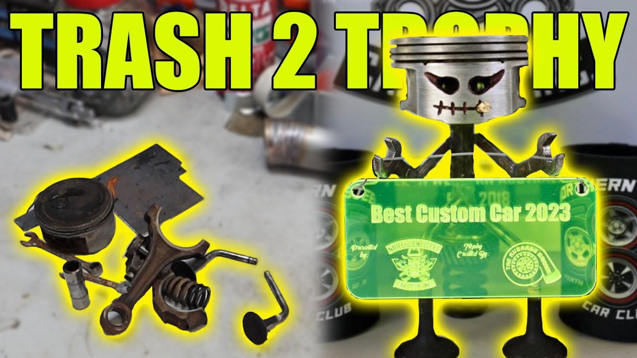 I Made A Trophy For A Car Show! - This is how I did it