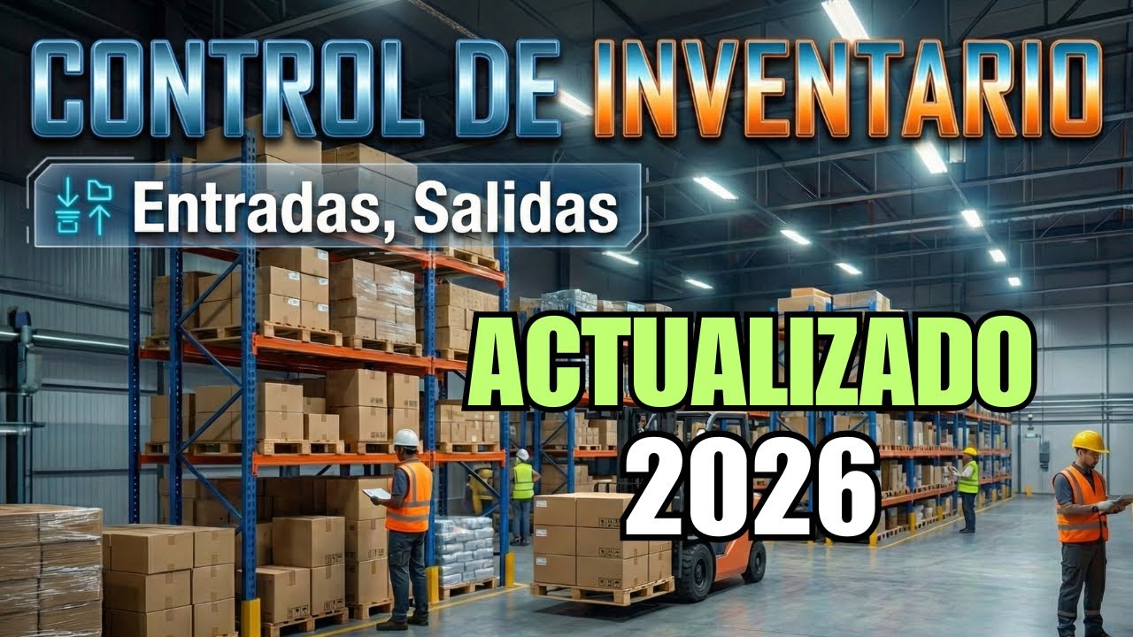CONTROL INVENTARIO - ALMACENES 2026
