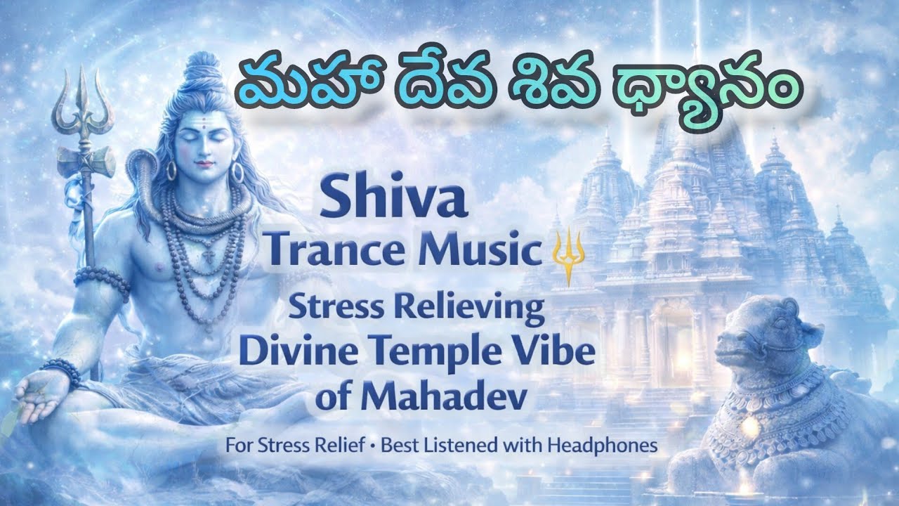 Shiva Trance Music 🔱 Stress Relieving Divine Temple Vibe of Mahadev | Best with Headphones