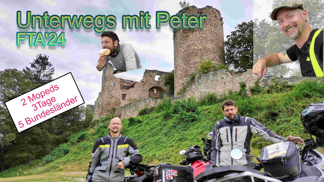 Wochenendtour mit dem Motorrad (Unterwegs mit Peter-FTA24)