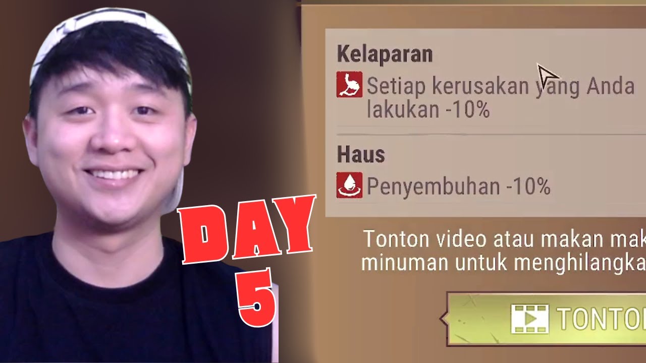 (DAY-5) Awas Rugi!! Bila Tidak Minum & Makan - Westland Survival Indonesia