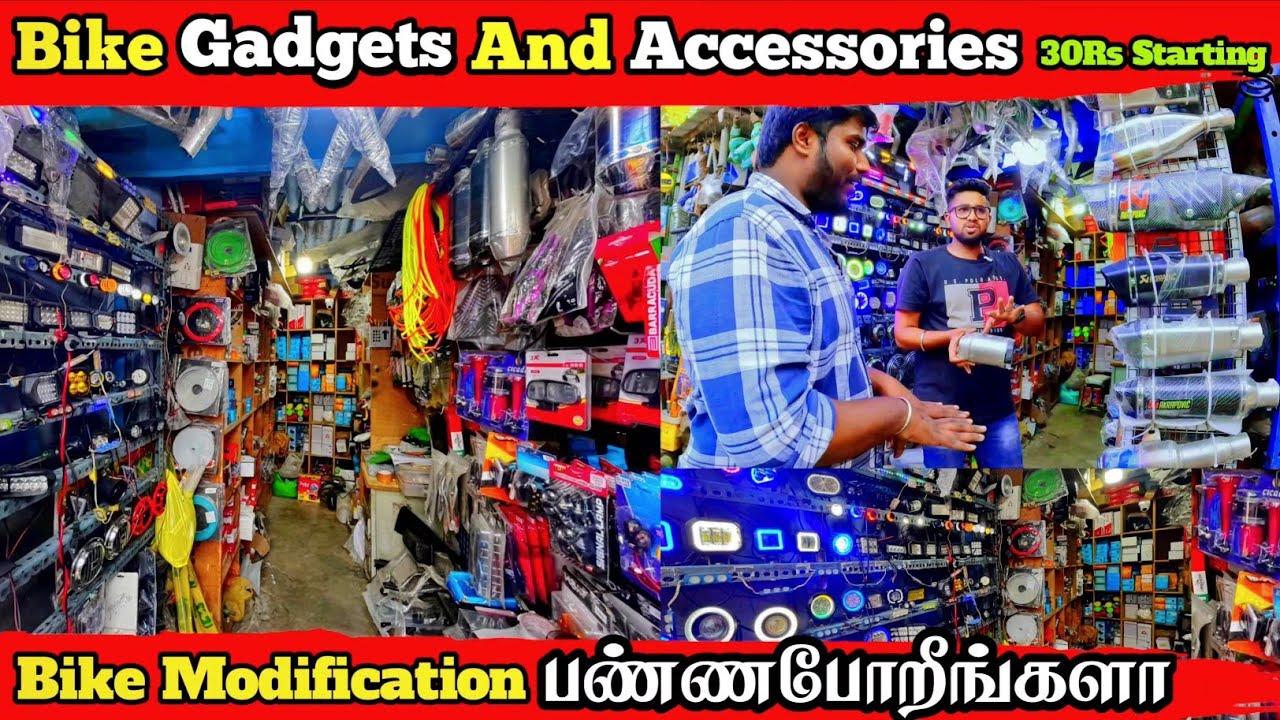 💥🤯30ரூபாய்க்கு Bike accessoriesஆ ? வேற லெவல் Bike Modification Accessories - மிக குறைந்த விலையில்