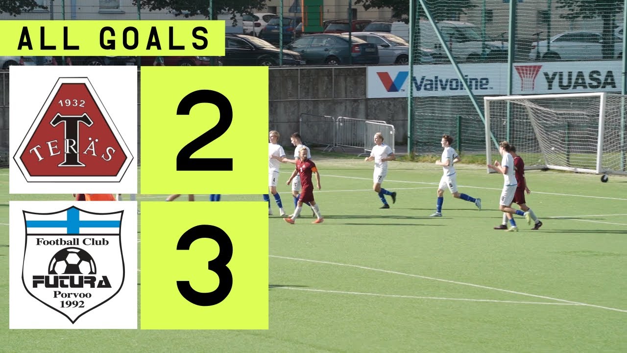 [Miesten Kolmonen] Toukolan Teräs vs FC Futura 2-3 (1-2) | All goals