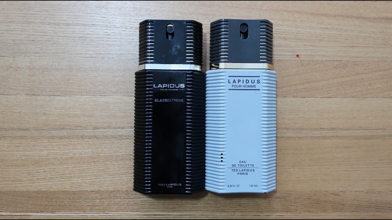 Warning! Ted Lapidus Pour Homme VS Ted Lapidus Pour Homme Black Extreme, Not For The Faint Hearted!!
