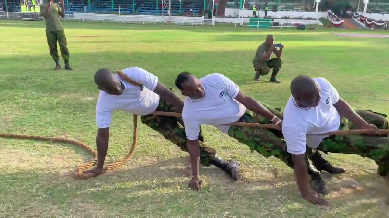 SEE WHAT GSU DID TO KENYA PRISON  TAG OF WAR😳😳