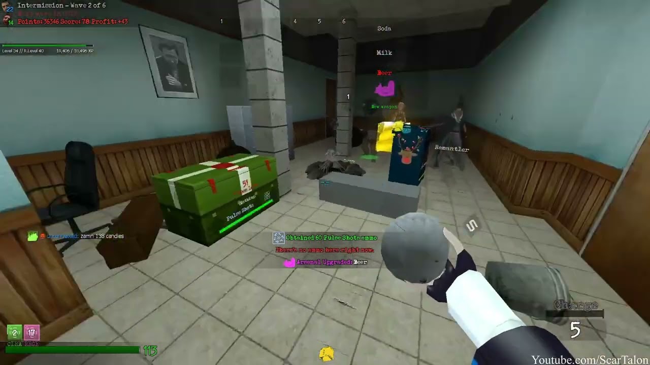 Cading for the easy dub  - Garry's Mod Sunrust Zombie Survival