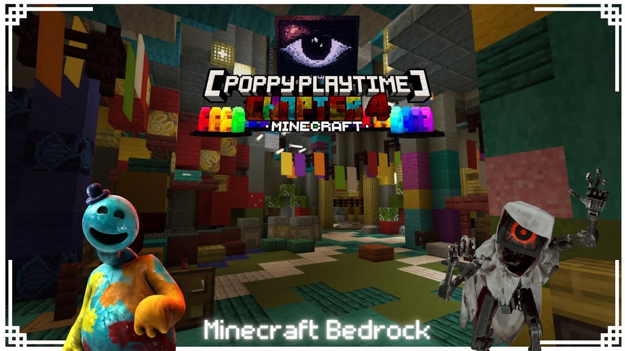 Poppy Playtime [CHAPTER 4] Minecraft Bedrock map