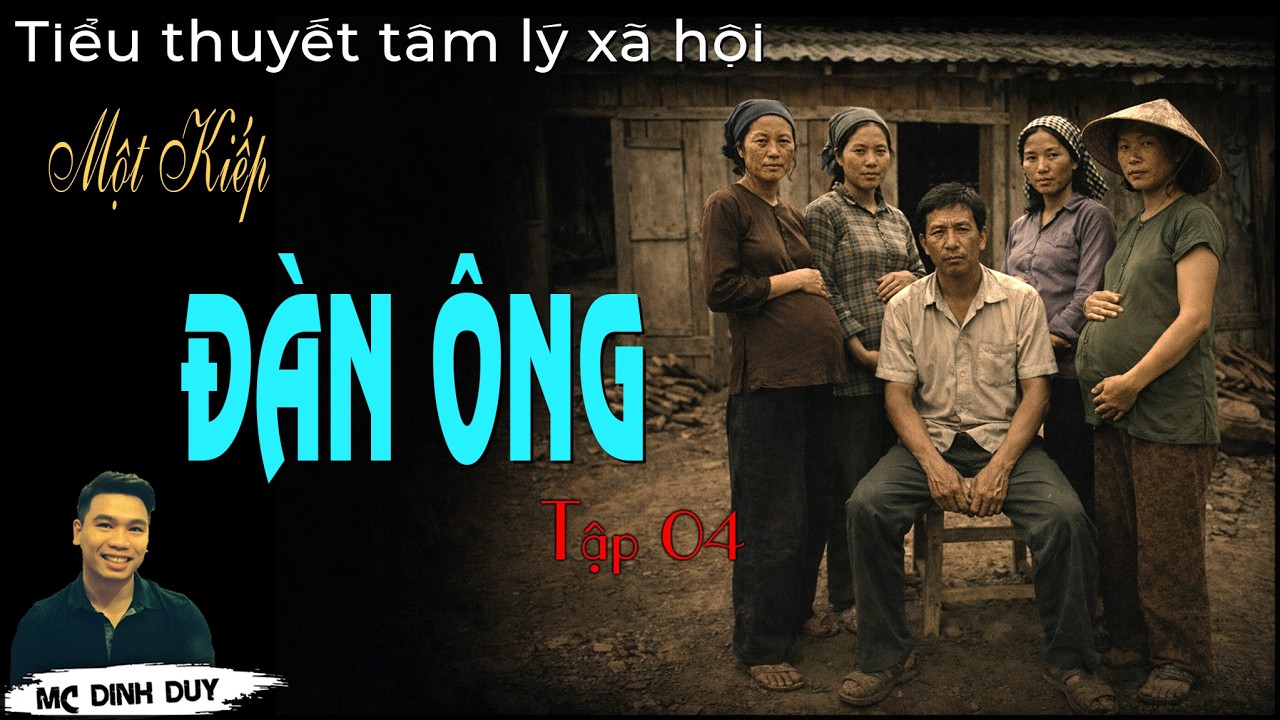 MỘT KIẾP ĐÀN ÔNG - Tập 04| Tiểu thuyết tâm lý xã hội hay về số phận hơn 40 bà mẹ 