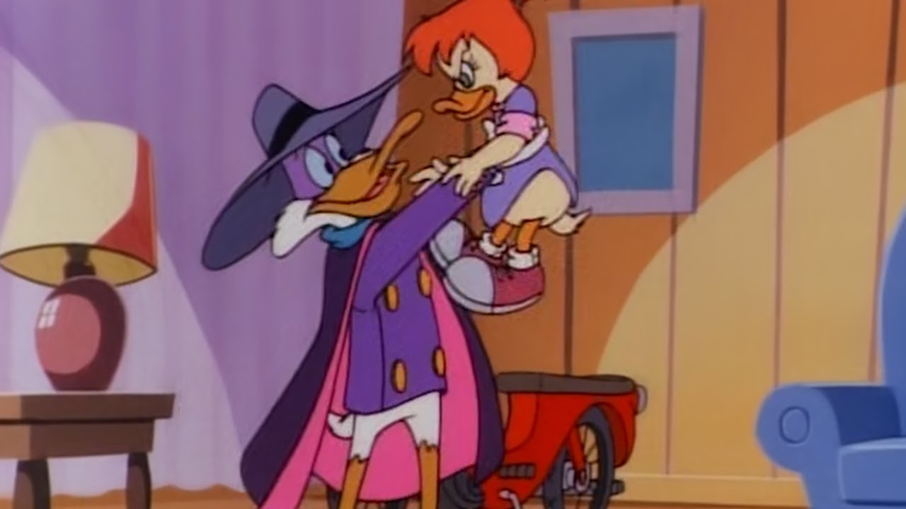 Darkwing Duck but it's literally every time Gosalyn calls Drake 