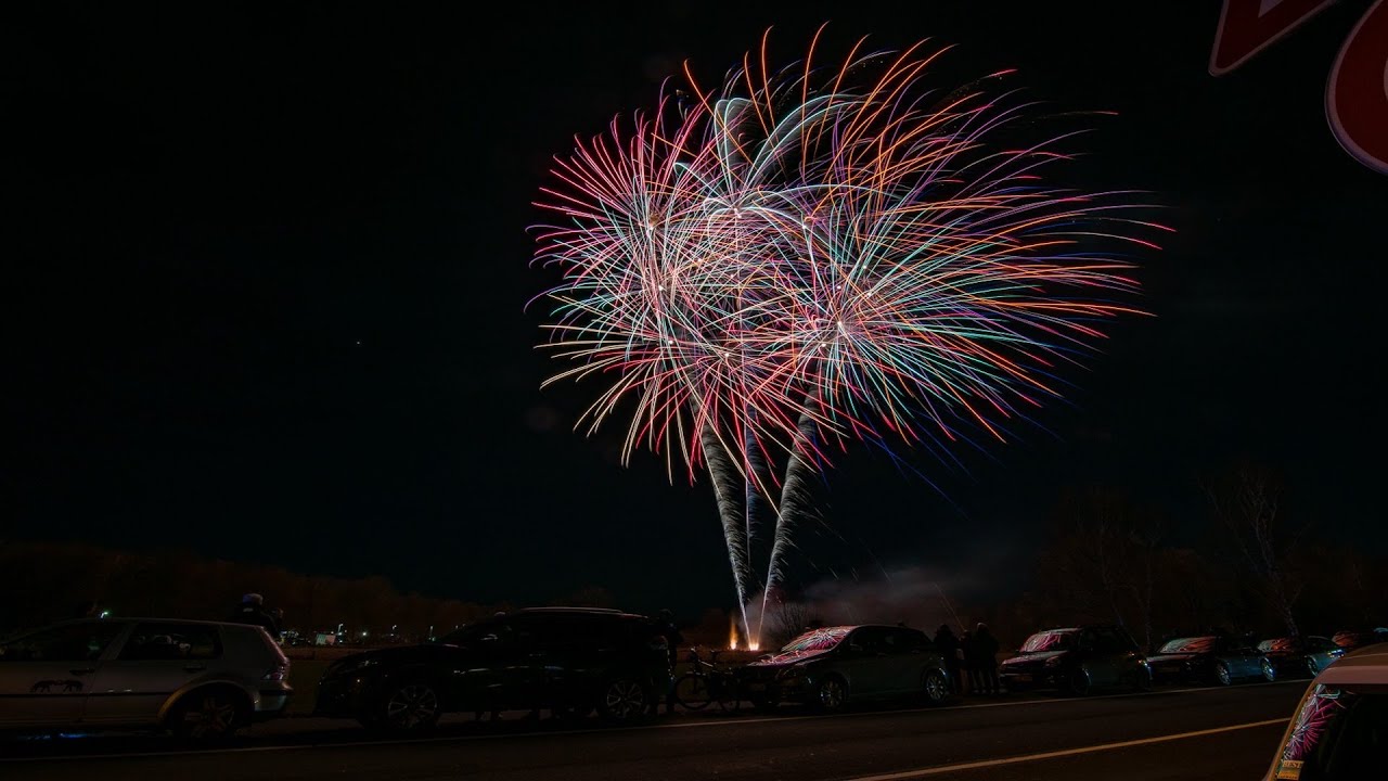Neujahrsfeuerwerk in Winsen (Luhe) 2023