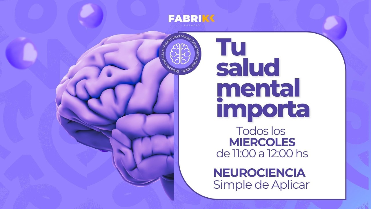 Tu Salud mental Importa - Entrevista a Gabriela Moya & Ariana bulfone - Espacio Fabrik 25-02-26