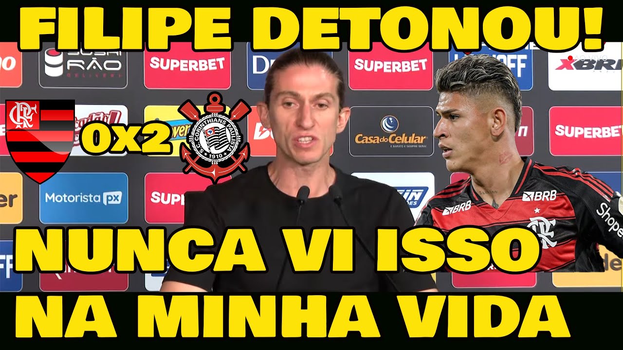 ENTREVISTA COLETIVA DE FILIPE LUÍS - FLAMENGO 0x2 CORINTHIANS FINAL DA SUPERCOPA DO BRASIL.