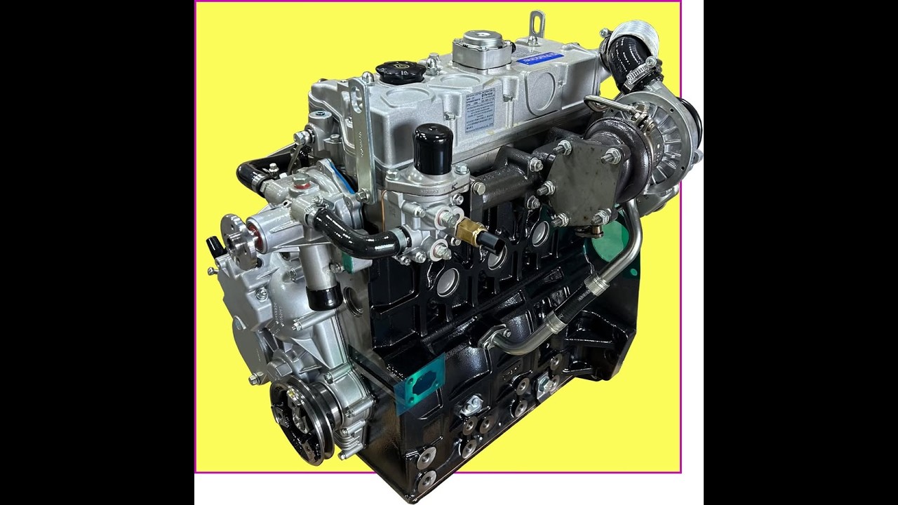 BRAND NEW 61 HP Perkins 404D-22T Turbocharged Series Engine by Central Maine Diesel