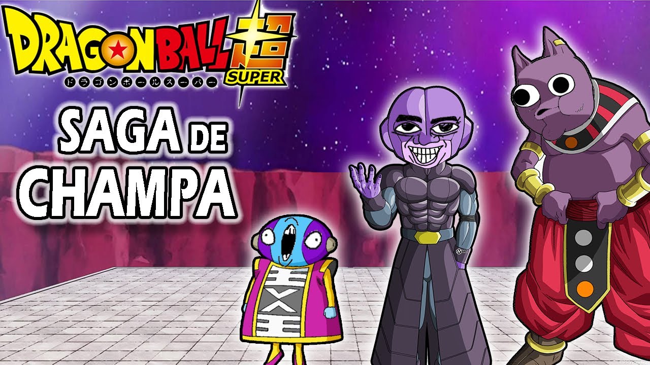 La SAGA de CHAMPA Resumida con Muñequitos (DragonBallSuper)