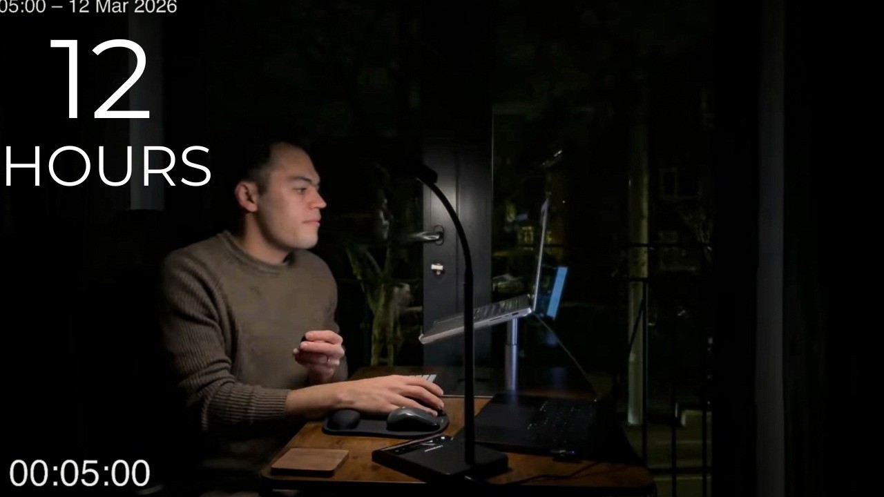 12-Hour LIVE Study/Work With Me 🎓 | Cozy UK Ambience | Custom Pomodoro Timer | Deep Work Mode