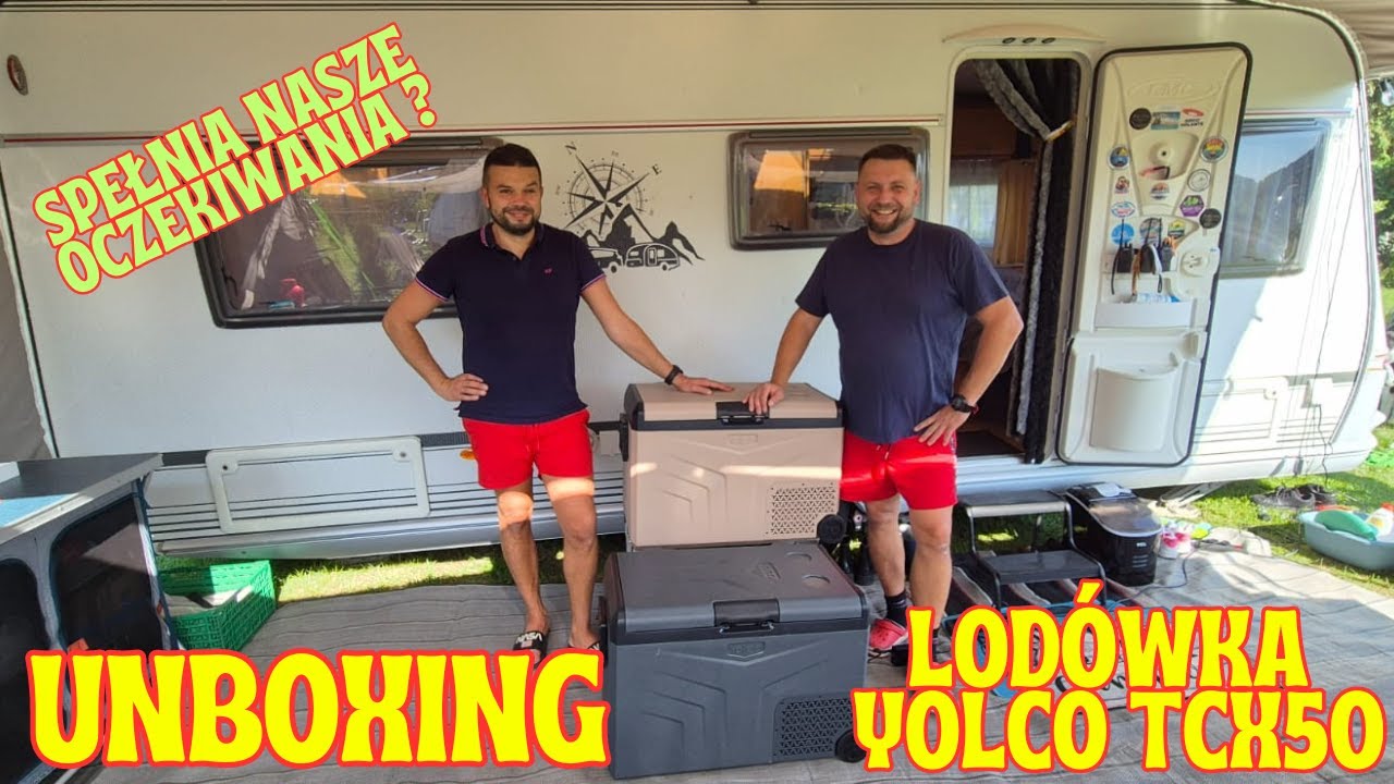 YOLCO TCX50 Lodówka kompresorowa unboxing (vlog #330)/zolciaki