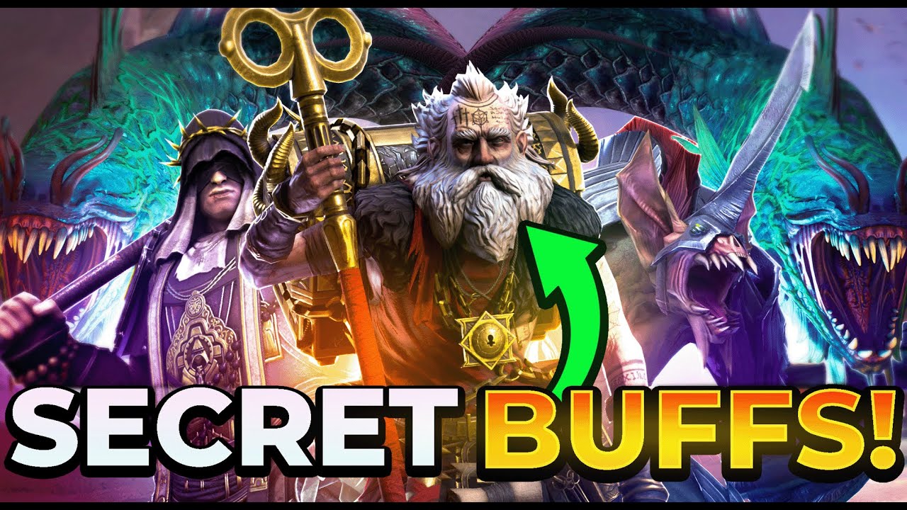 PLARIUM DIDNT TELL U ABOUT SECRET BUFFS FOR WIXWELL AND CO! TEST SERVER! Raid: Shadow Legends