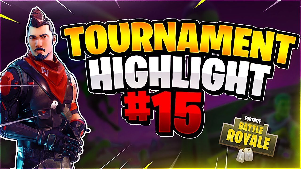 38 KILL TOURNAMENT DOMINATION! Tournament Highlight #15 (Fortnite Battle Royale)