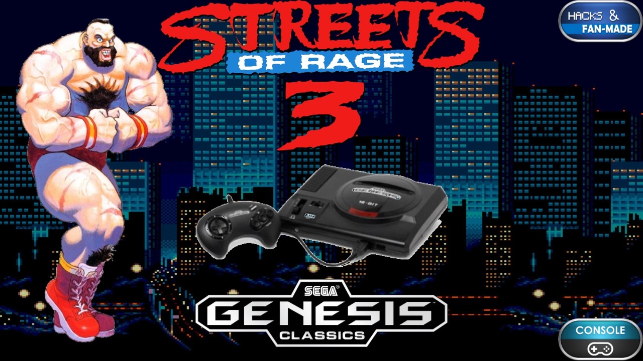 Bare Knuckle III (Genesis/1994) (Zangief)) (Hack) (Longpplay)