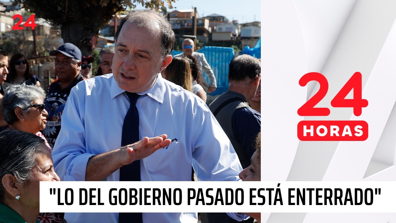 Ministro Poduje a damnificados de Viña: “Lo del gobierno pasado está enterrado, para mí no existe”