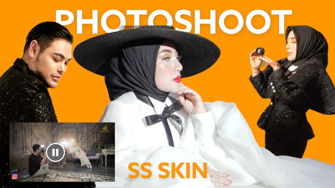 PHOTOSHOOT KAK SHELL BUAT GRAND LAUNCHING SKIN CARE !!! WARDROBE BY IVAN GUNAWAN ??