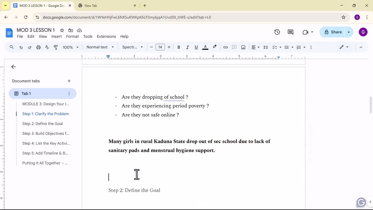 GT MOD 3, LESSON 1 | How to Turn Your Passion Into a Fundable Project | Grant Writing for Beginners