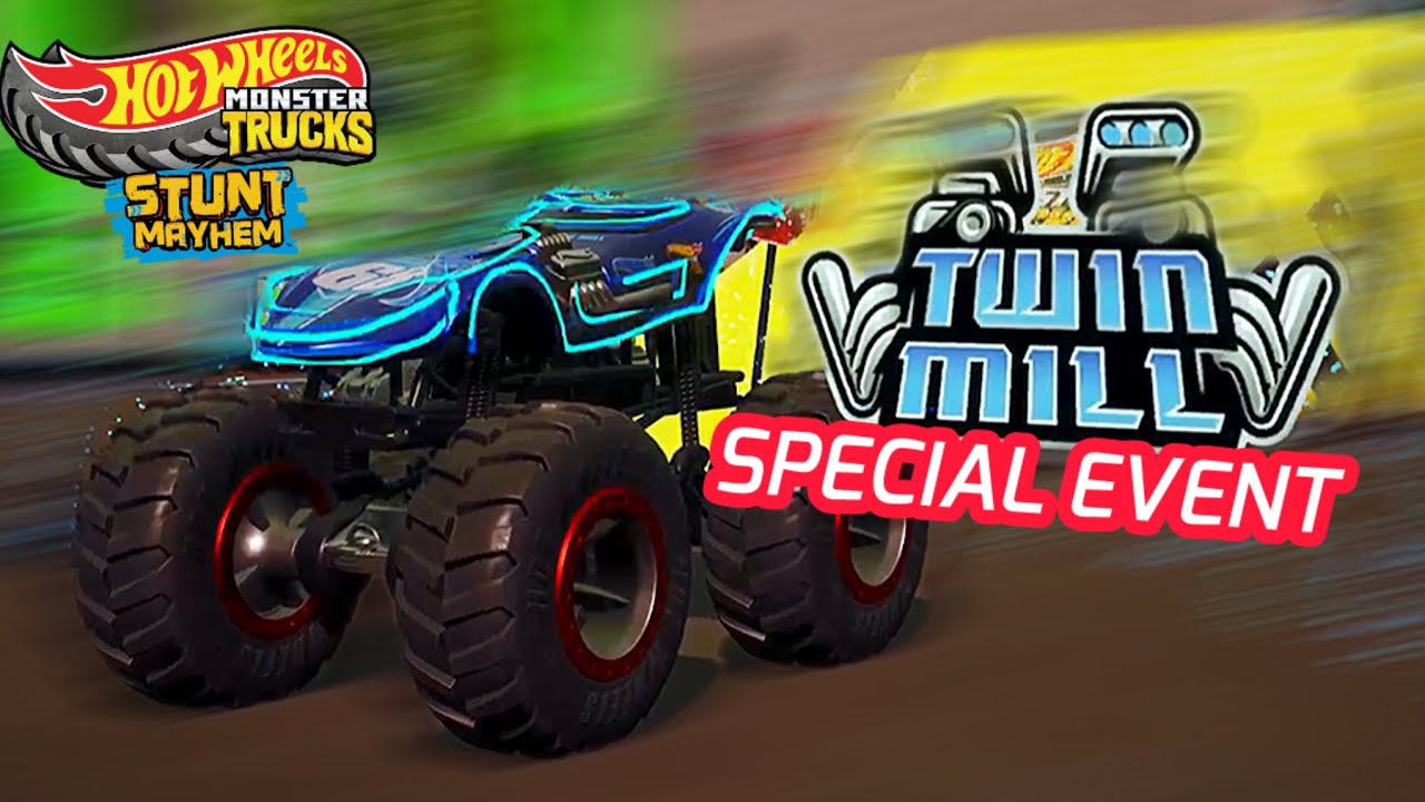 Hot Wheels Monster Trucks Stunt Mayhem: Twin Mill Special Event