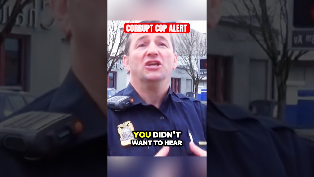 Uneducated Tyrant Corrupt Cop Gets Exposed😨