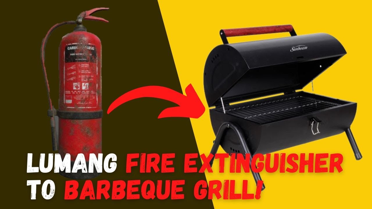 Useful Tips & Tricks: Lumang Fire Extinguisher to Barbeque Grill?