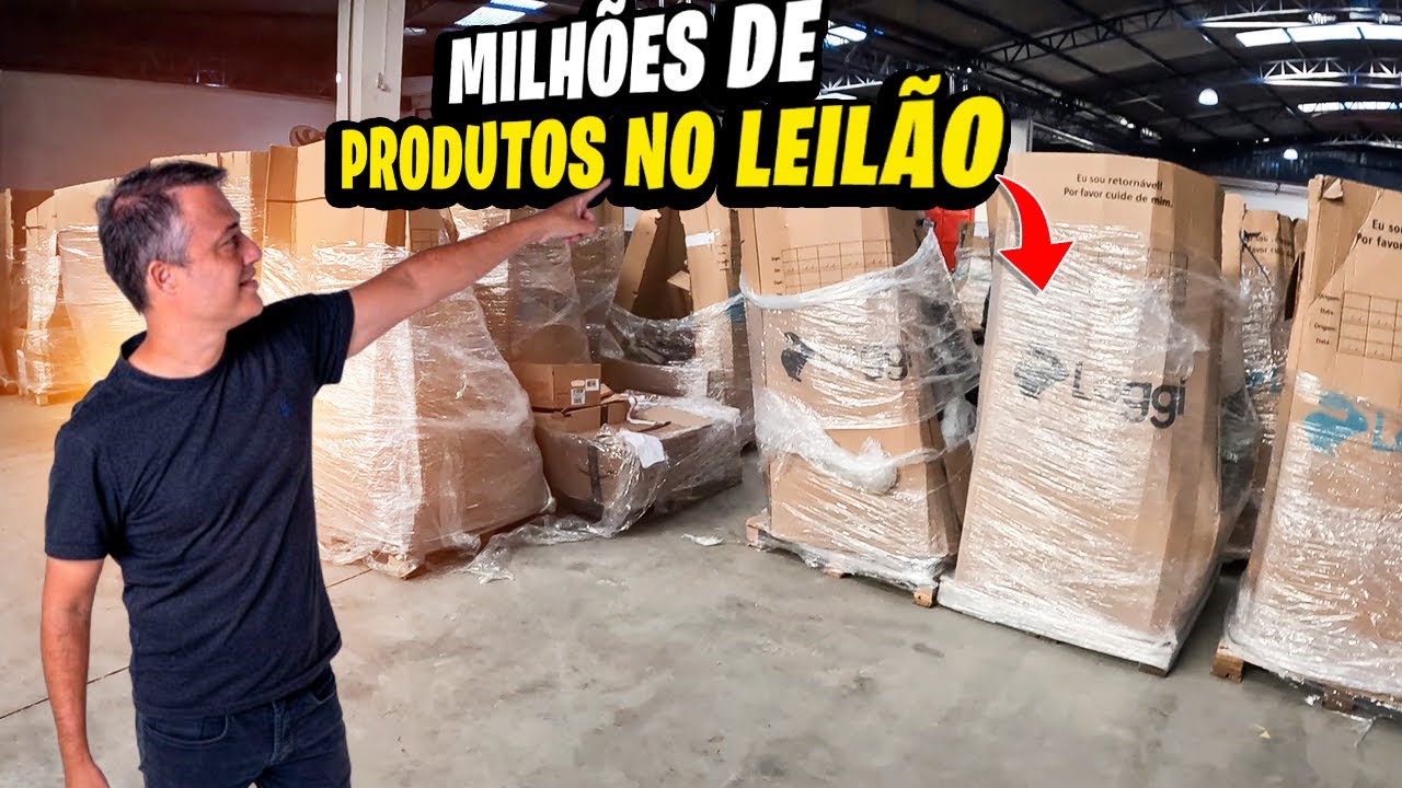 LEILÃO  QUE VENDE DE TUDO e BEM MELHOR QUE LEILÃO da RECEITA FEDERAL