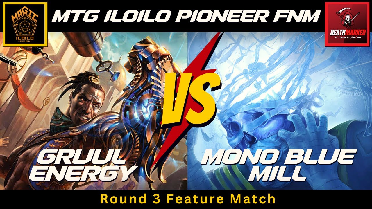 MTG Iloilo Pioneer FNM Feature Match 3 - Gruul Energy VS Mono Blue Mill