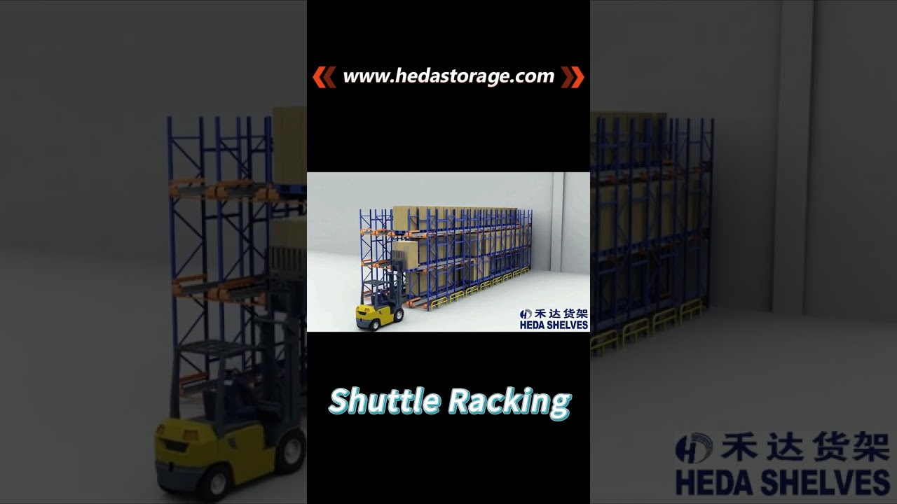 Shuttle Racking is High-efficiency, automated storage racks