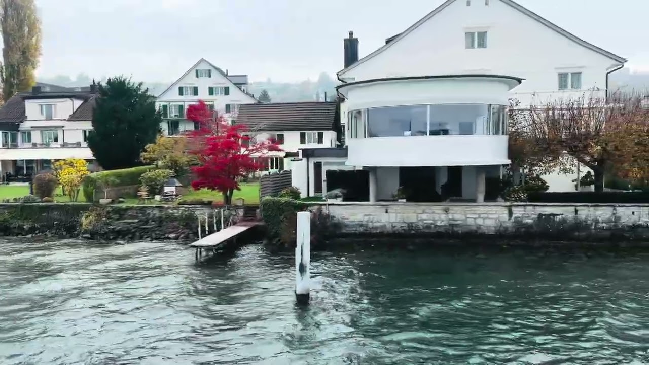 Đi Tàu Tham Quan Trên Hồ Zurich - Thuỵ Sĩ
